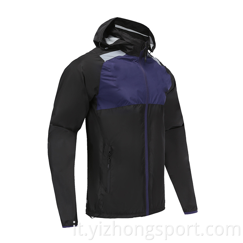 Mens Soccer Wear Zip Up Hoodies